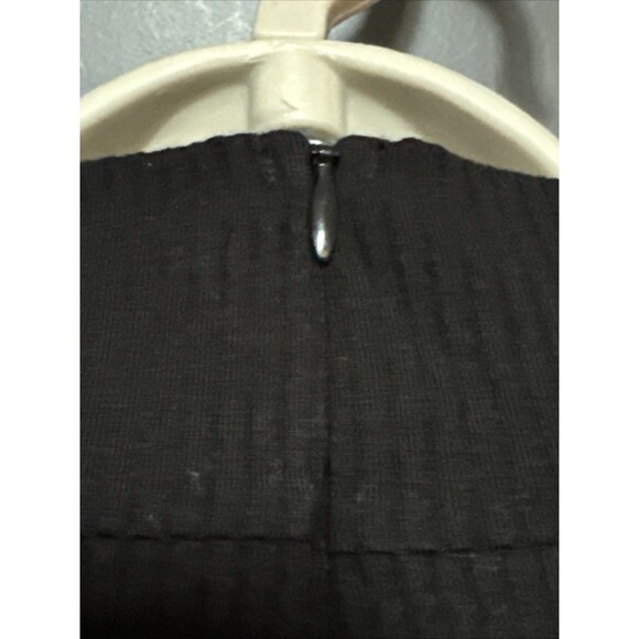 NWT Reformation Piper Size XS Black High Neck Cutout Ribbed Top Long Sleeve - Picture 10 of 12
